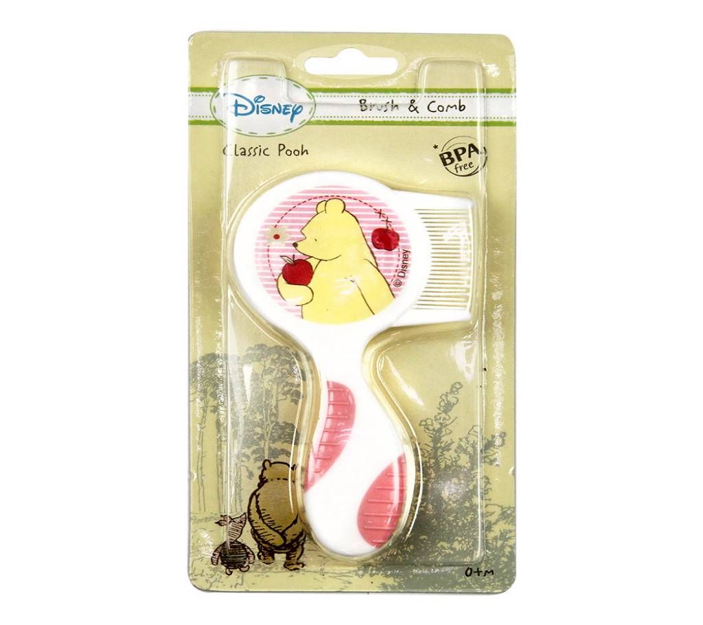 Disney Classic Pooh With Apple  Brush & Comb 