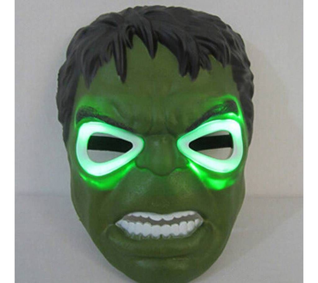 Avengers Series Led Hulk Mask - Green
