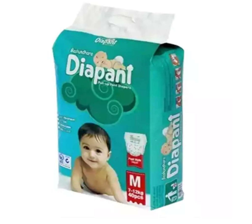 Bashundhara Baby Pant Diaper Pant M 7-12 kg