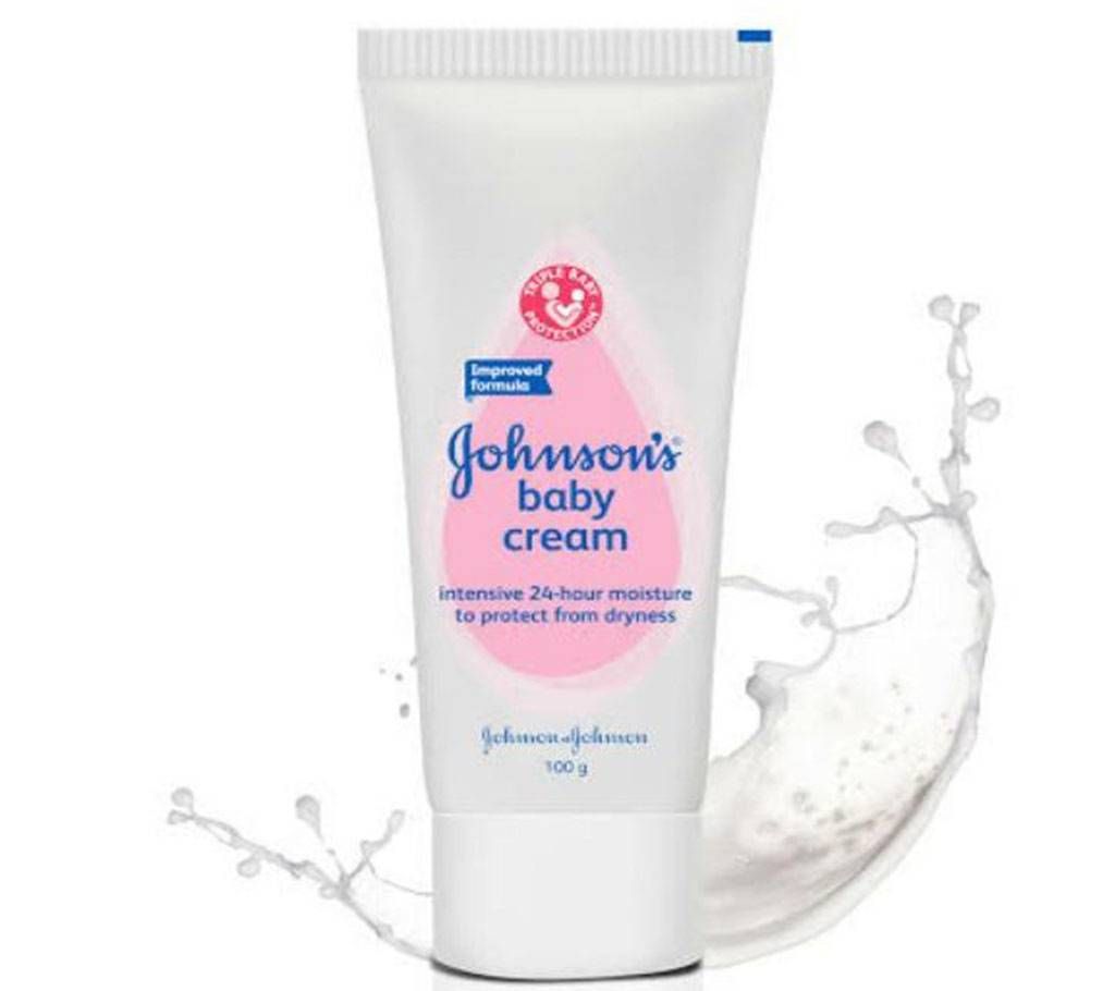 Johnsons Baby Cream-100 gm-India