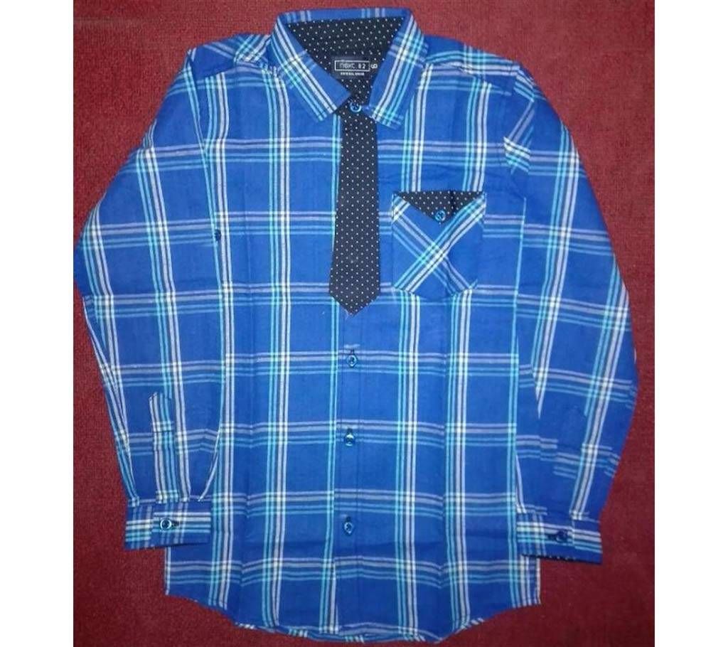 Boys Full Sleeve Cotton Shirt