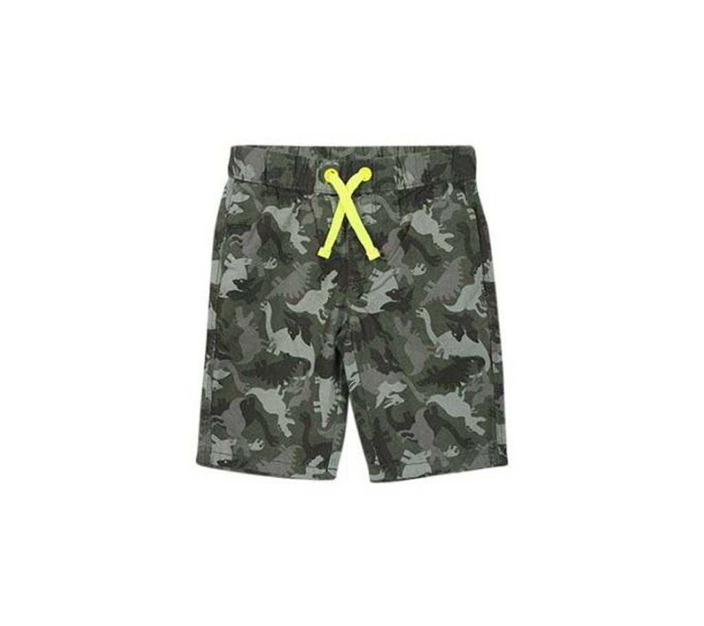 Multi color Cotton Short Pant For Boys