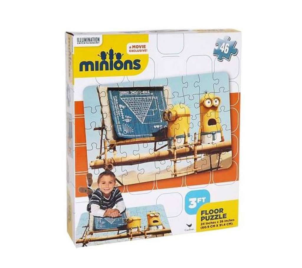 HUGE MINIONS 3FT Floor Puzzle