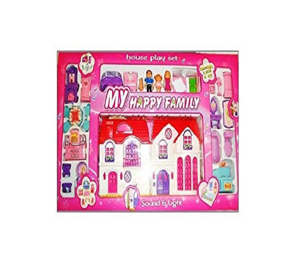 Barbie doll house- my happy family