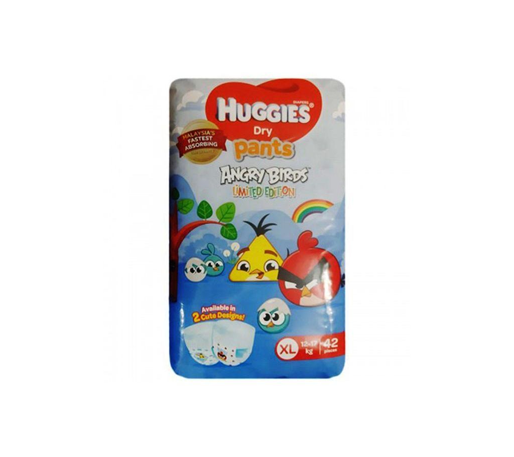 Huggies Dry Pants Angry Birds XL (12-17 kg) - 42 Pcs