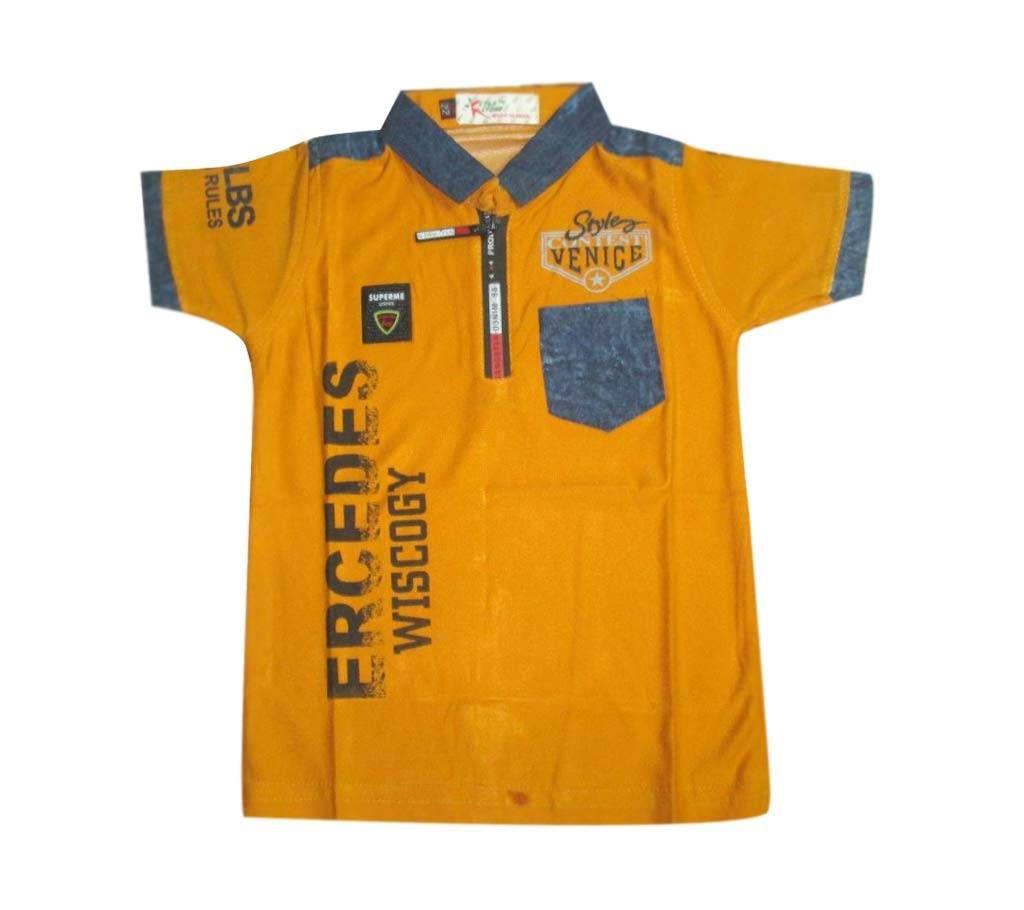YELLOE Cotton Short Sleeve T-Shirt FOR KIDS