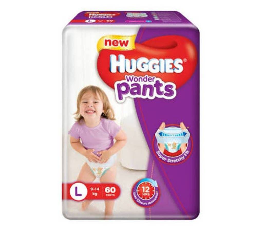 Huggies wonder pants (L-60 pcs)