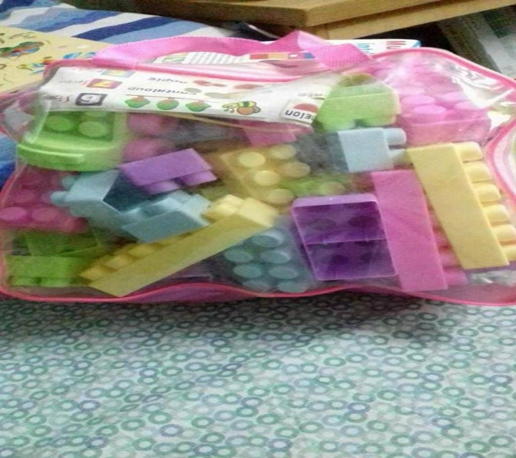 gift building block toy set multi color 