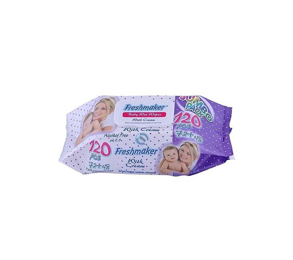 Freshmaker Baby Wipes 120P