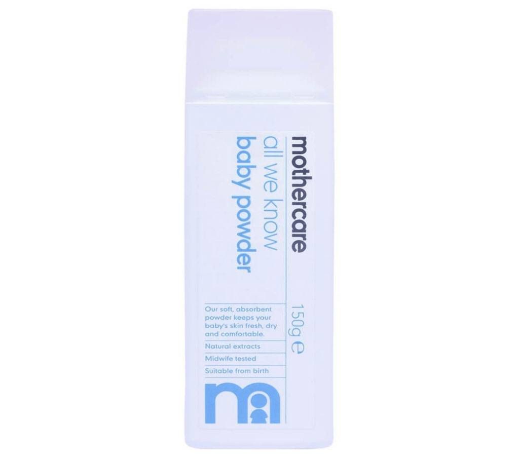 Mothercare All We Know Baby Powder 150g
