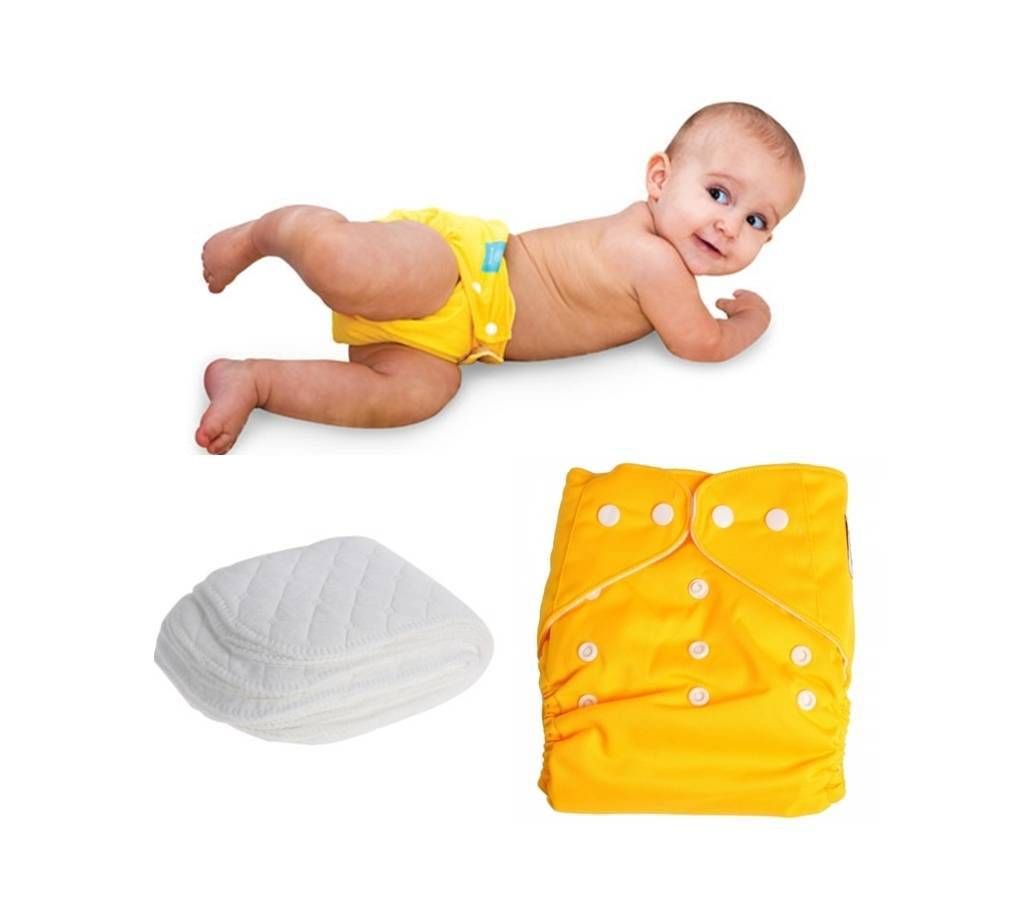 One Size Pocket Cloth Diaper Washable Reusable