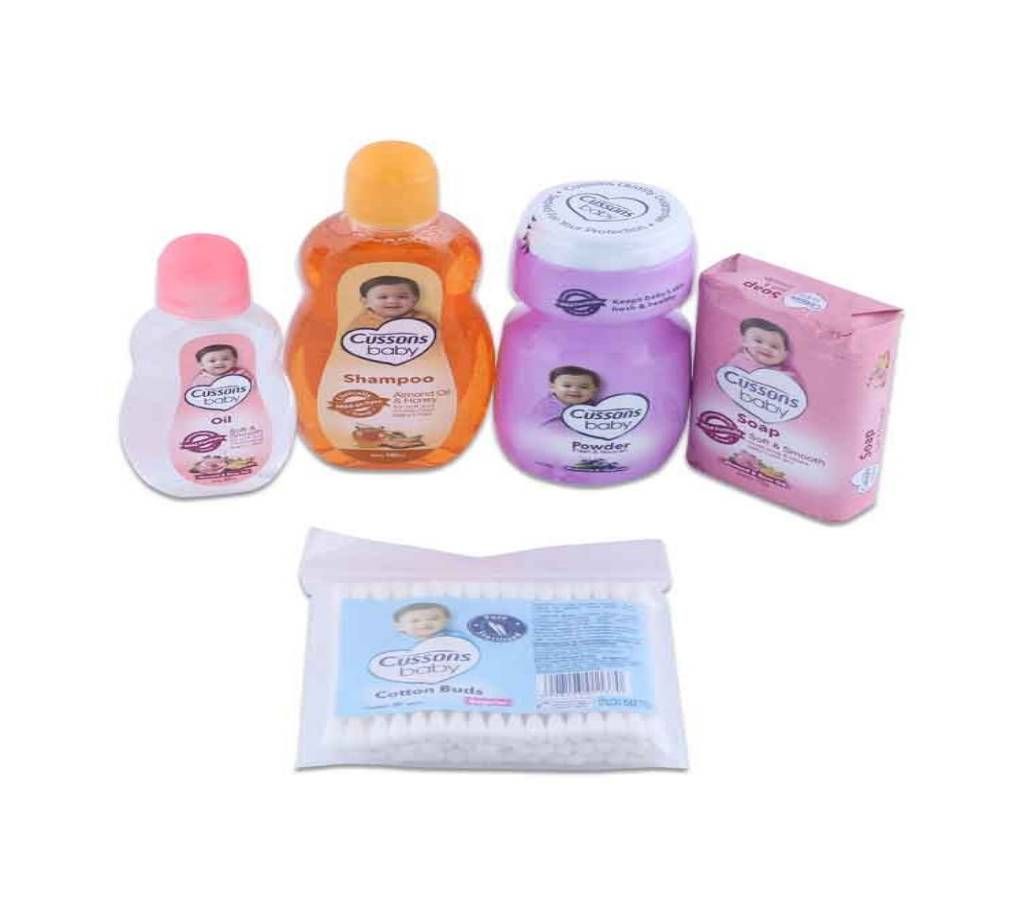 CUSSONS BABY Mini Bag 5 PCS SET Purple - Indonesia 