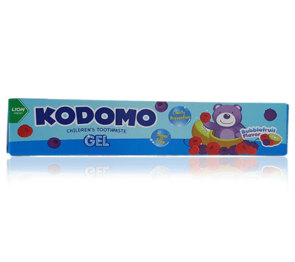 Kodomo Baby Tooth paste - Bubble Fruit Gel 40 Gm