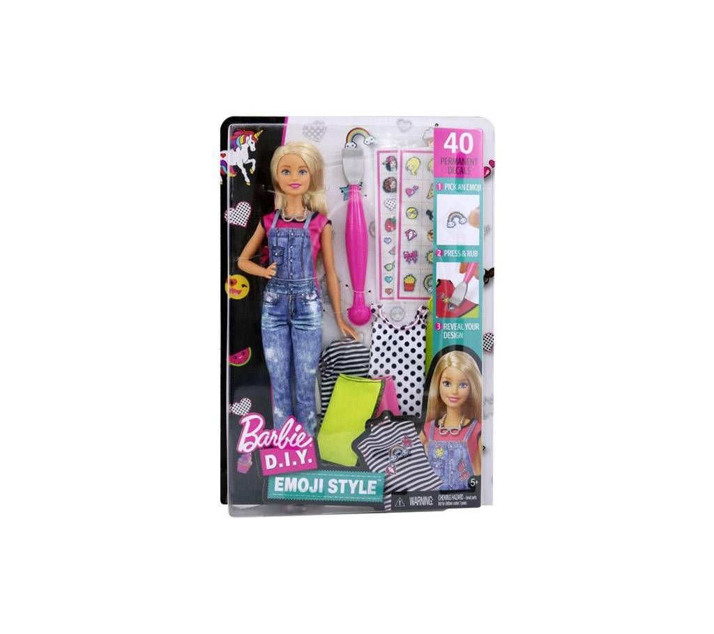 Doll Barbie D.I.Y Emoji Style