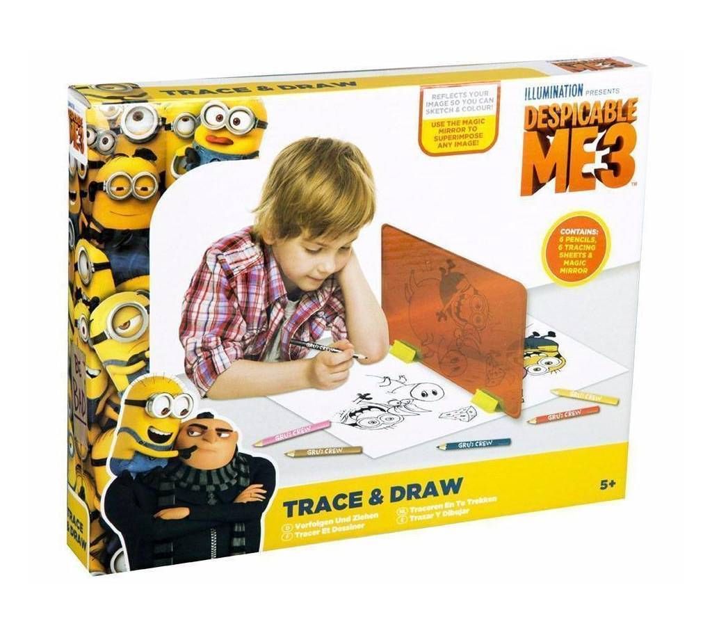 DESPICABLE ME 3 Trace & Draw Minions