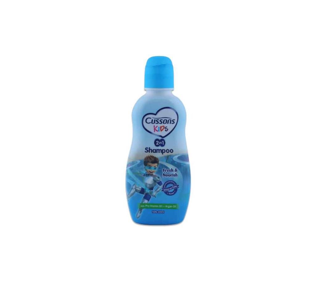 CUSSONS KIDS Shampoo - Fresh and Nourish With Pro Vita B5 and argon oil 200 ml (Indonesia)