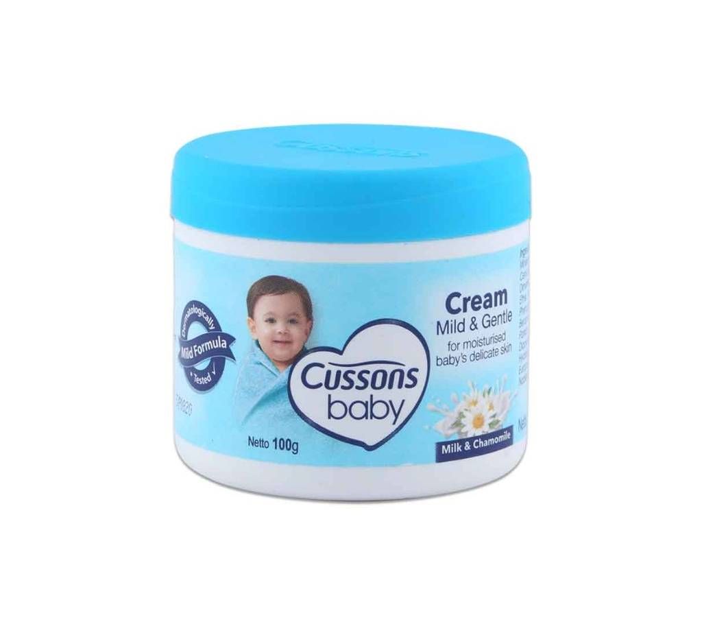 CUSSONS BABY Cream Mild And Gentle 100 GM (JAR) - Indonesia