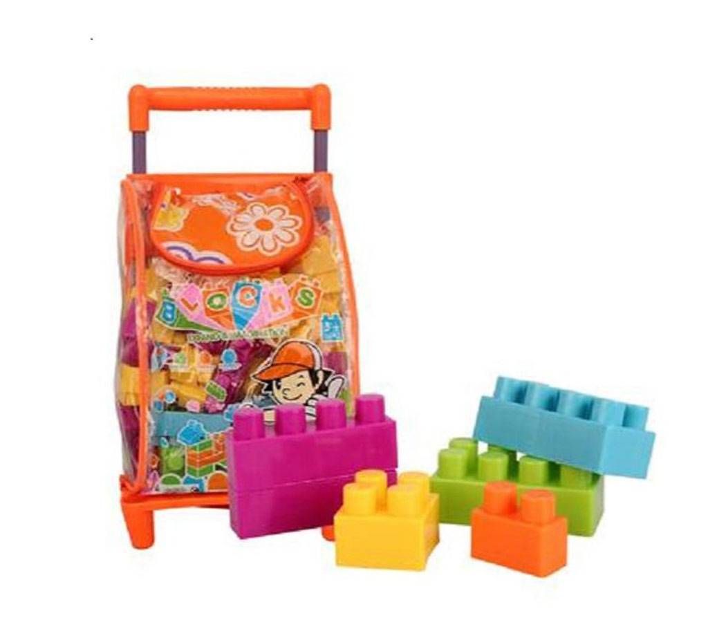 NEW BLOCK SET IN TROLLEY BAG