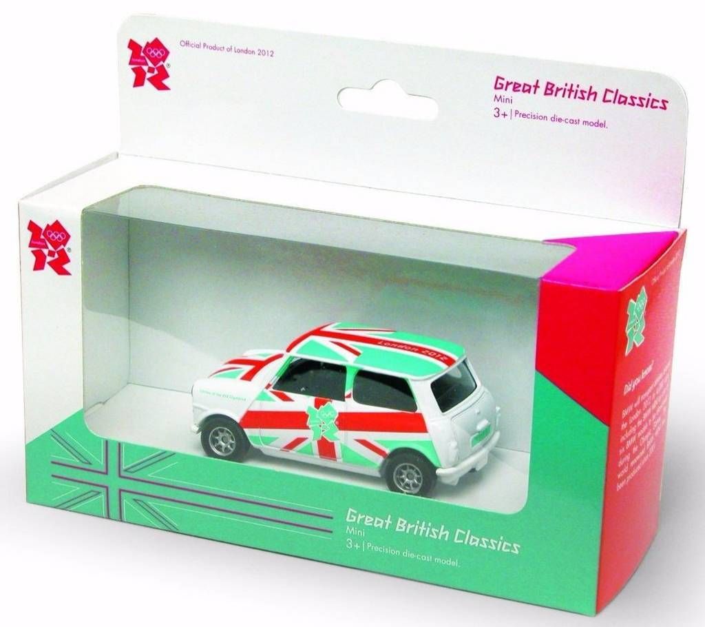 Corgi Mini Cooper Car - London 2012 Olympic Special