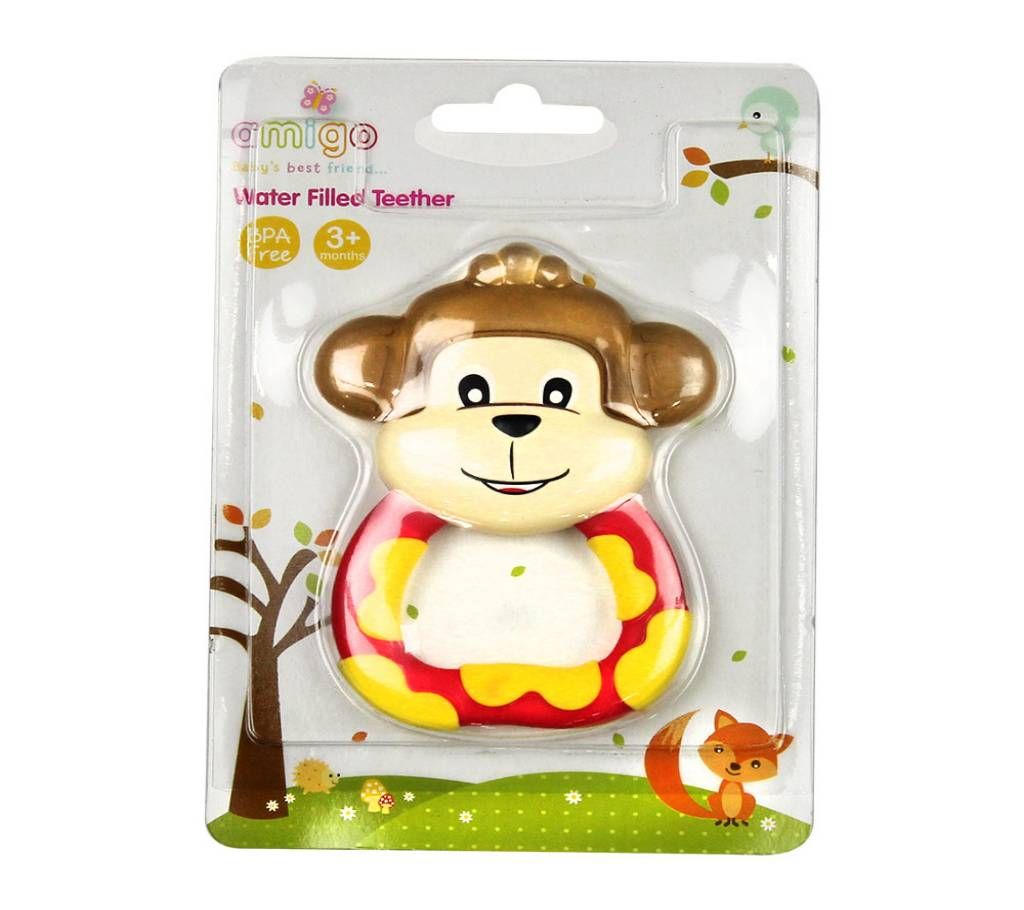 Amigo Monkey Baby's Best Friend Water Filled Teether