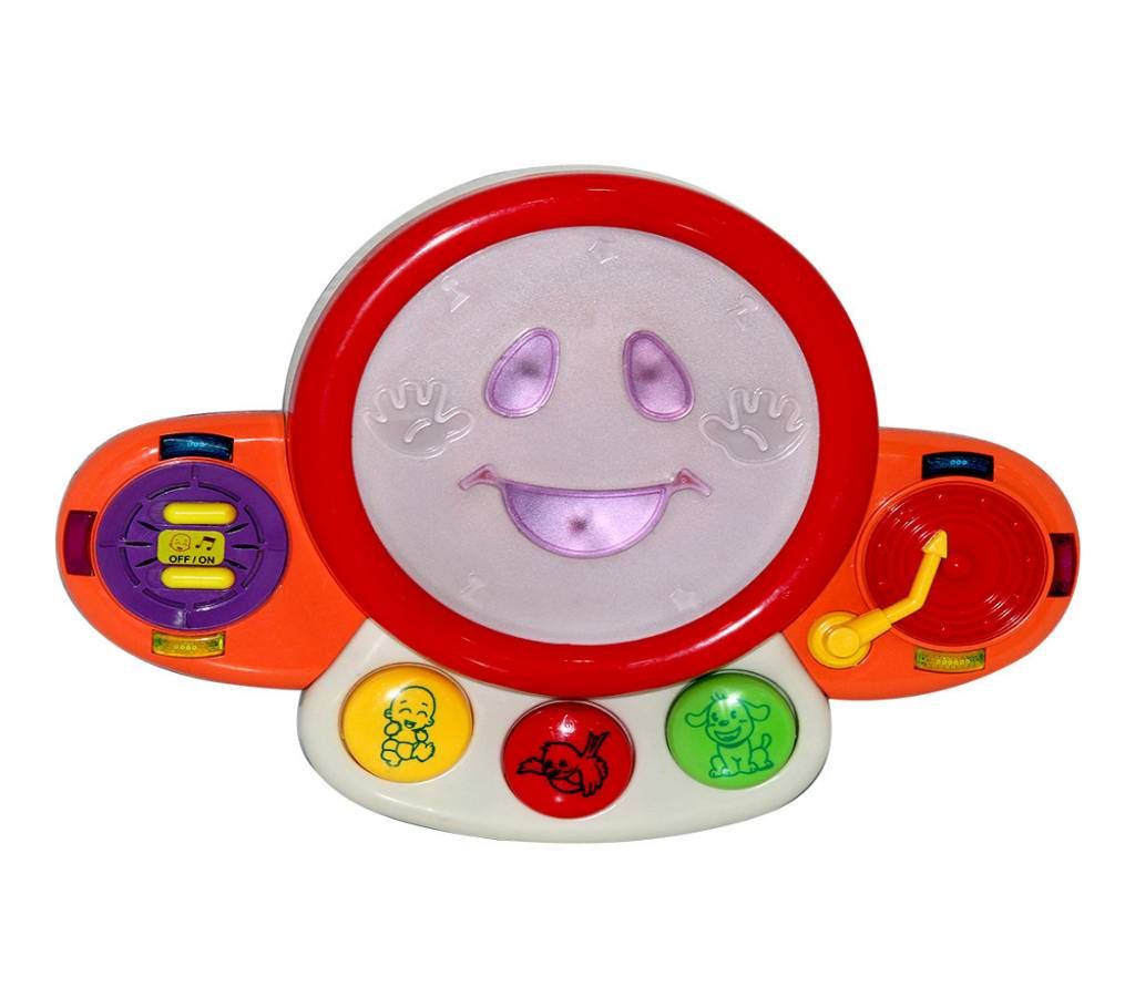 Multi- purpose intellectual Music  Instrument Infant DJ Beat Drum toy for kids 