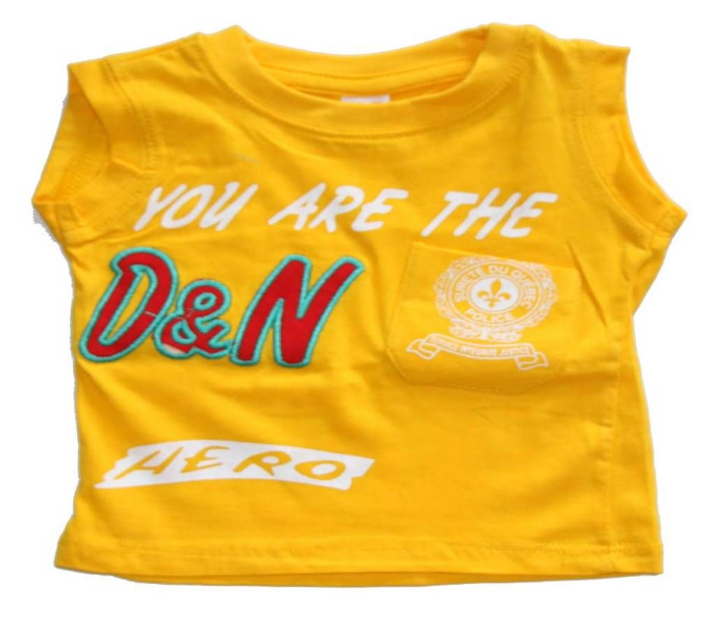 Yellow Baby Boys Tshirt