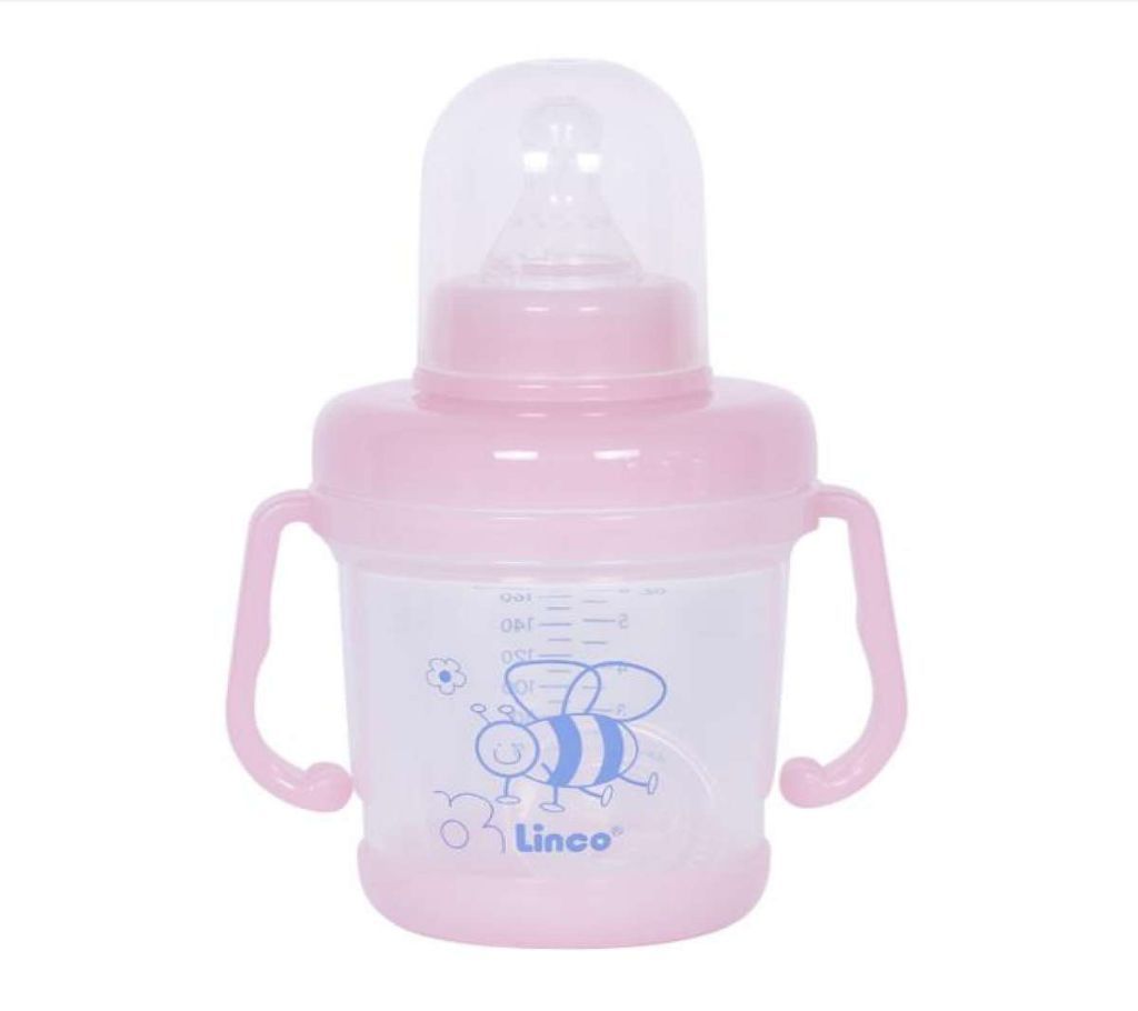 Plastic Baby Feeder - Pink