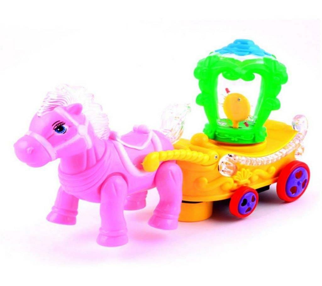 Sani International Drive Carriage Toy Flashing Light & Music