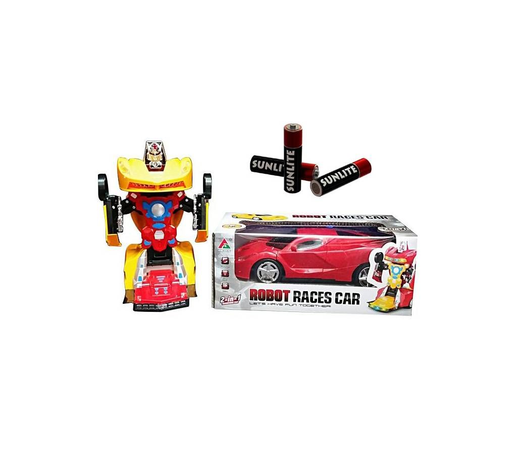 Transformer Robot Race Car Toys For Kids