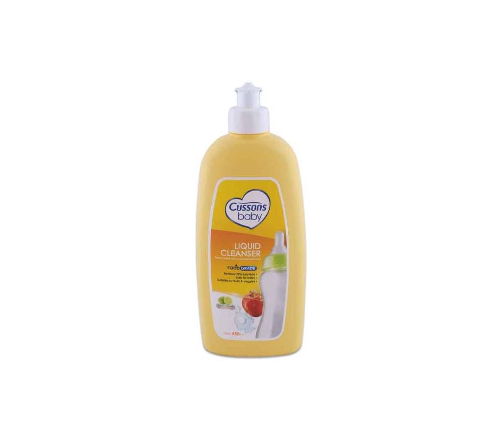 CUSSONS BABY Liquid Cleanser Food Grade, Lime Extract 450 ML (BOTTLE) - Indonesia 