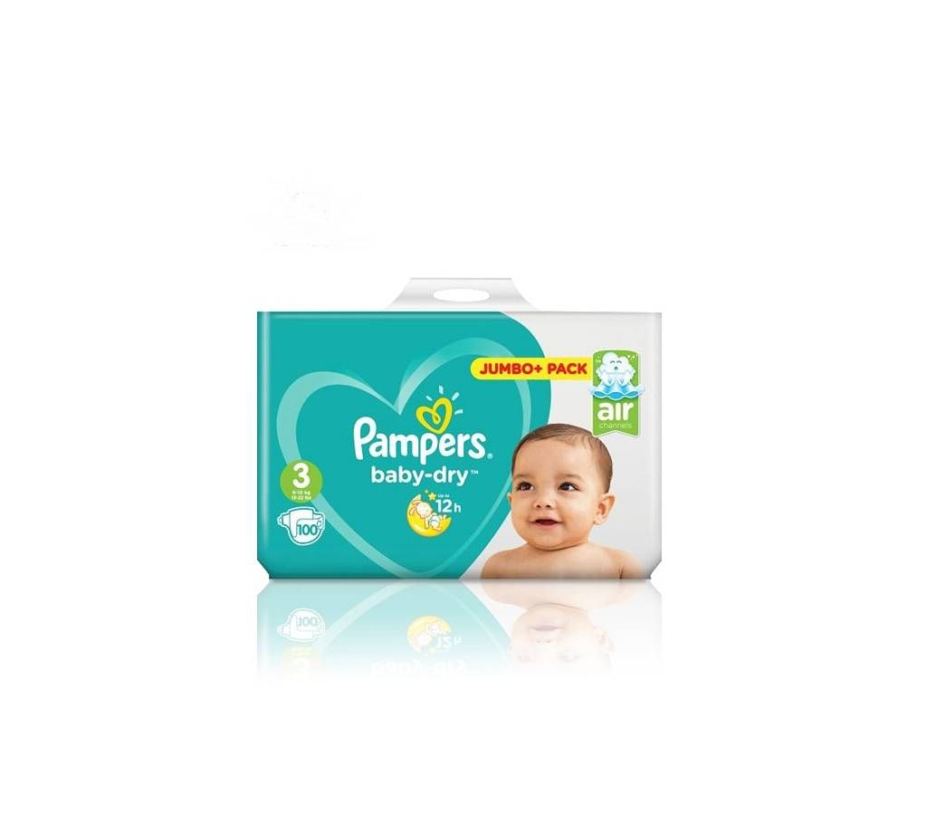 Pampers Jumbo pack Size 3 (6 - 10kg) - UK
