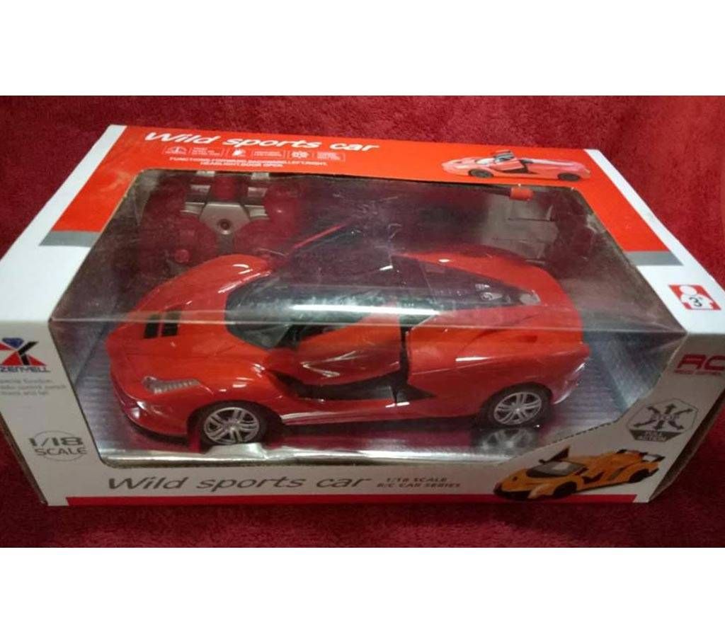 Wild Sports Car Toy - Red