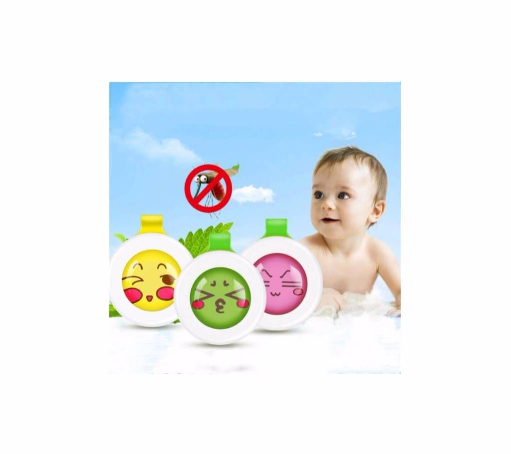 Random Color Mosquito killer Repellent Bracelets Buttons Mini Cute Shape For Children