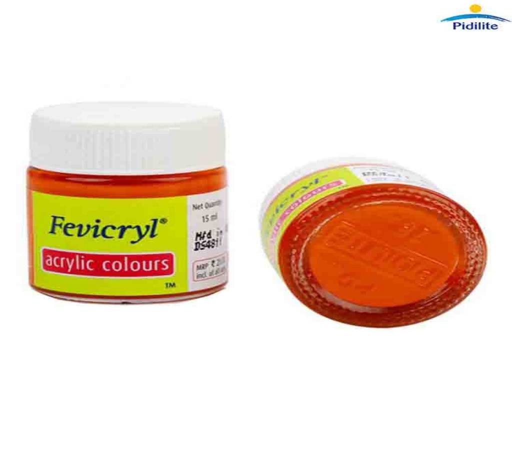 Fevicryl Acrylic Colour Orange 15ml