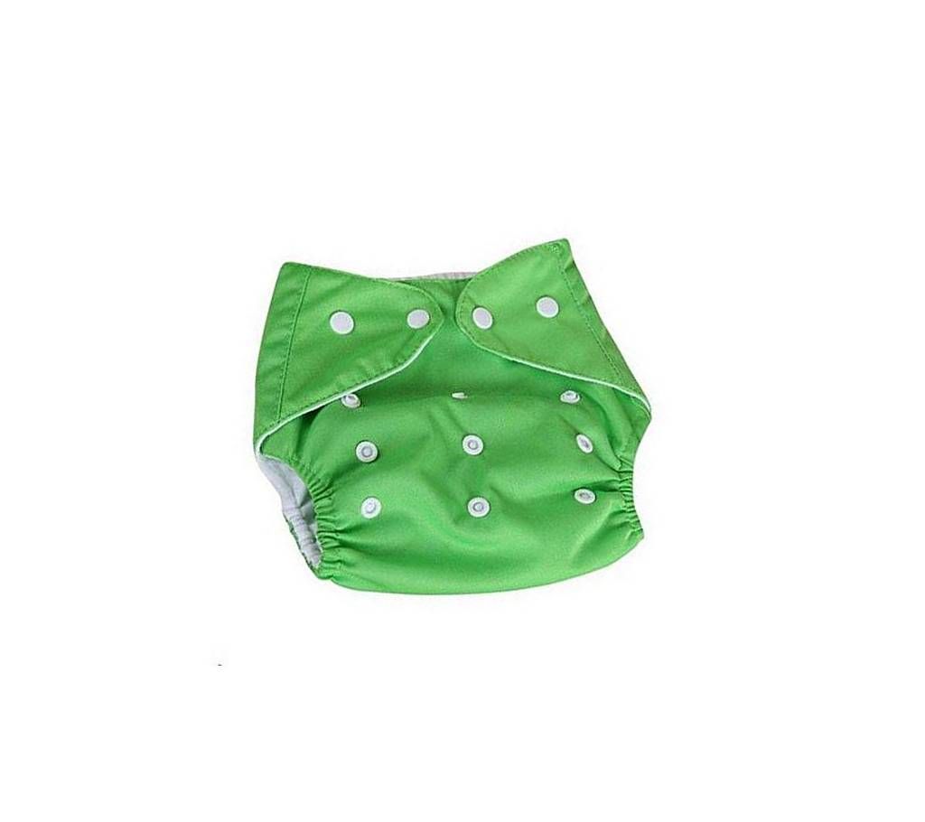 Green Cotton Cloth Diaper for Baby