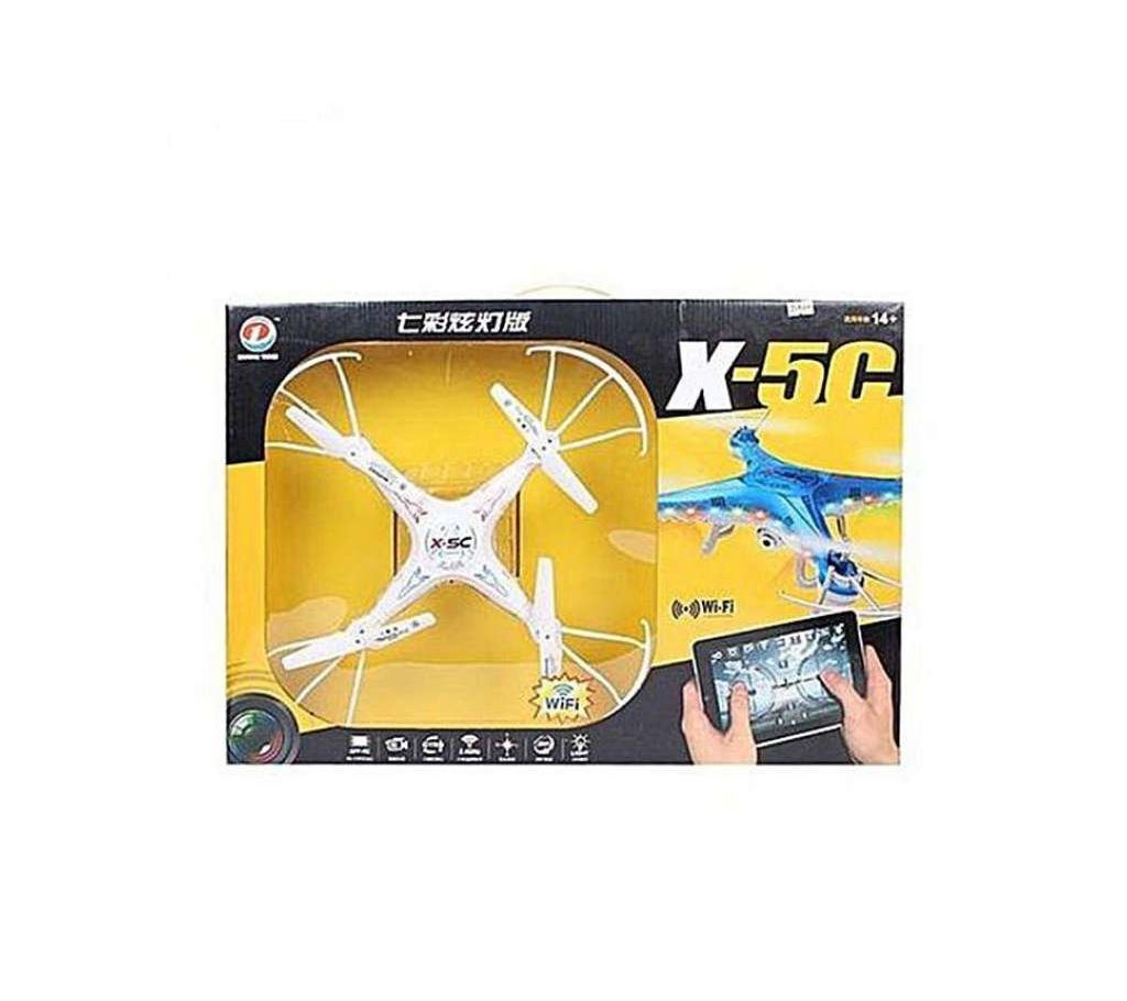 Metal X-5C Remote Control Drone With Camera - White