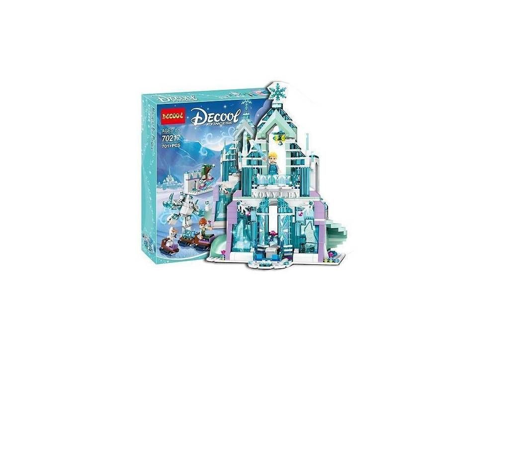 BLOCK Frozen Magical Ice Palace Disney Princess Decool 70217