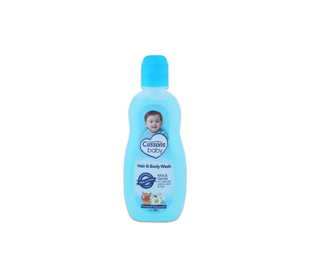 CUSSONS BABY Hair And Body Wash - Mild And Gentle 200 ML (Indonesia)