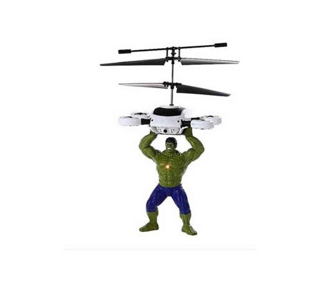 Hulk Rechargeable Helicopter - Green