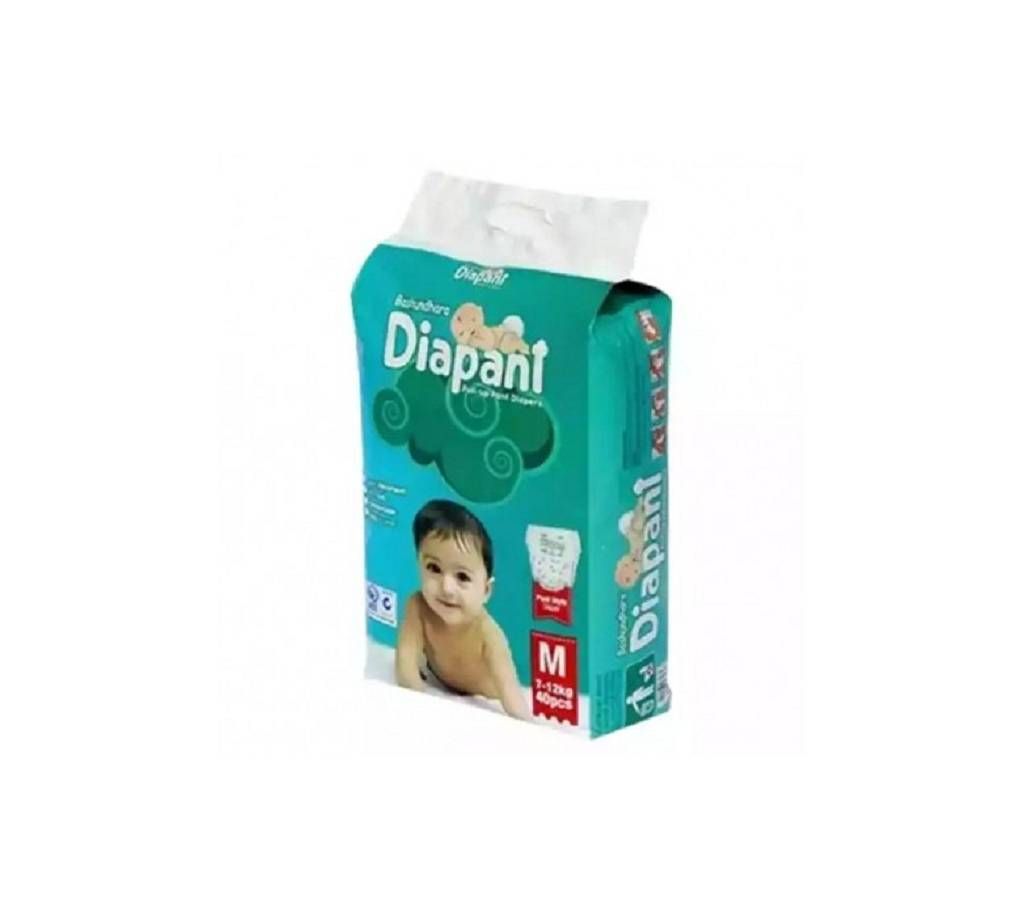 Bashundhara Diapant Diaper (M) 7- 12kg 40Pcs Bangladesh