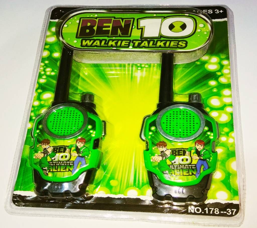 Ben 10 Walkie Talkie Toy (Range 50 metre)