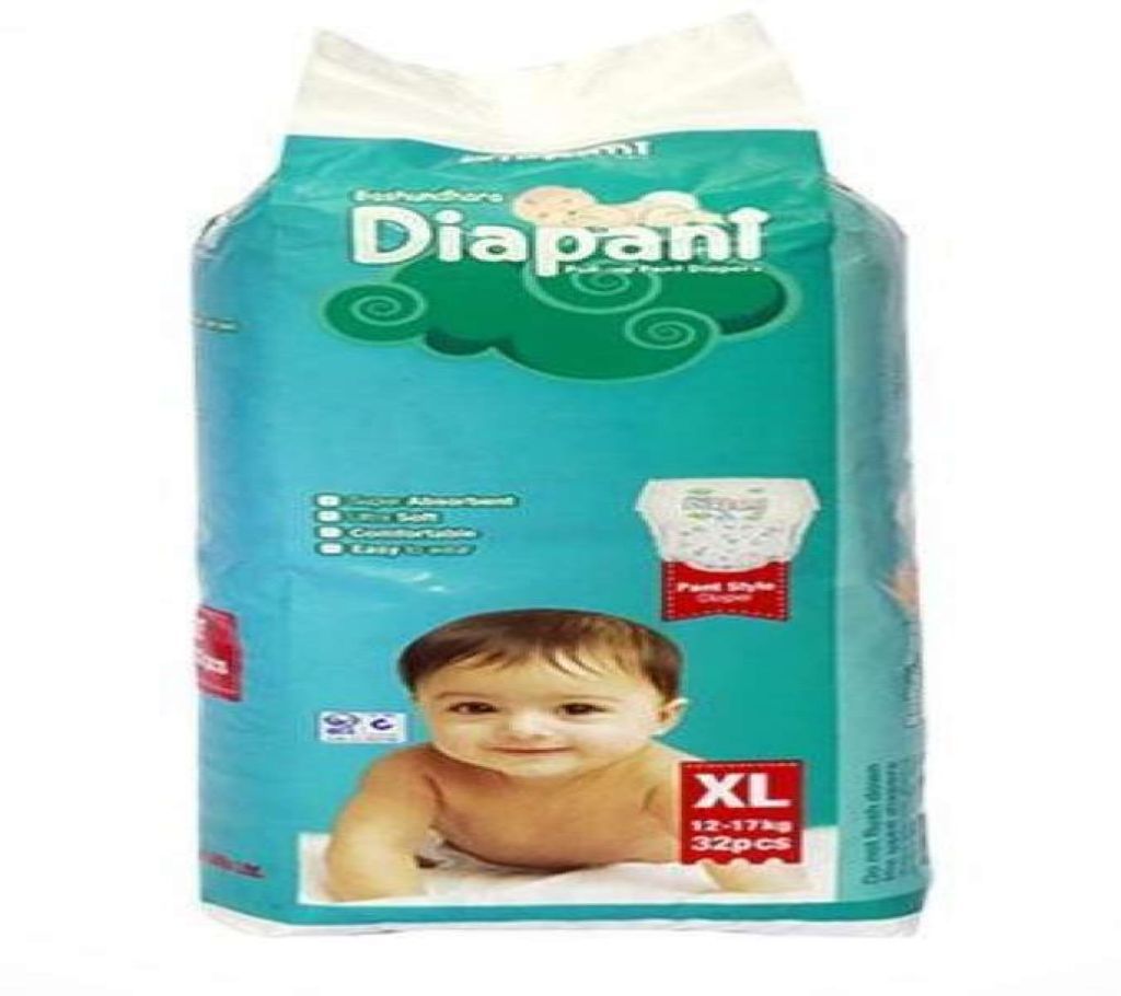 Bashundhara Diapant Diaper(12-17Kg) 32 pcs