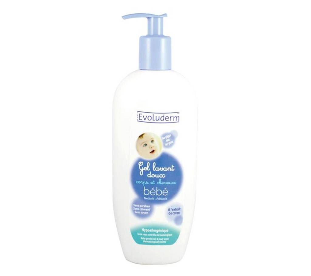 EVOLUDERM Baby Hair & Body Shower Gel