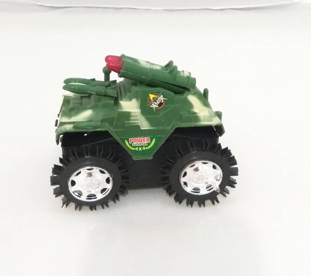 Plastic Body Toy Military Tank - Army Color