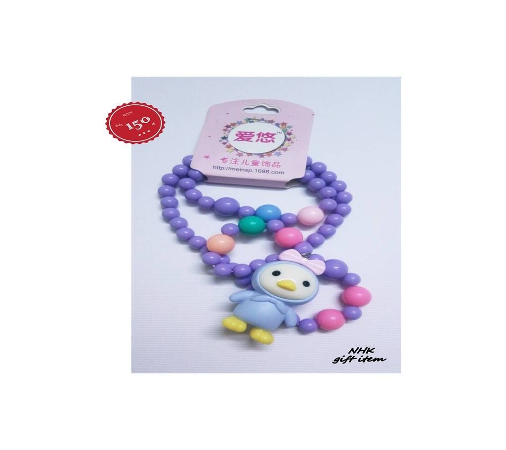 Kids Pendant with Bracelet (Sweet Bird )