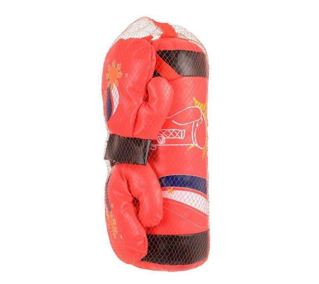 Kid's Boxing Bag & Gloves