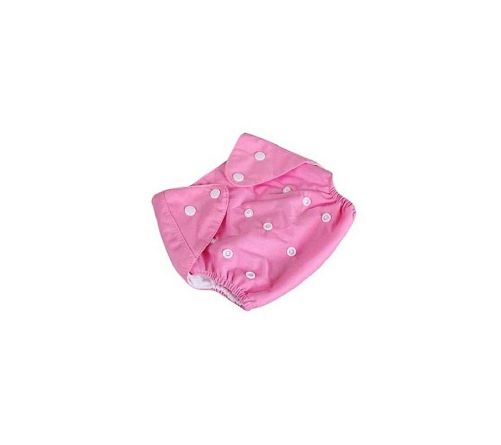 Pink Cotton Cloth Diaper for Baby