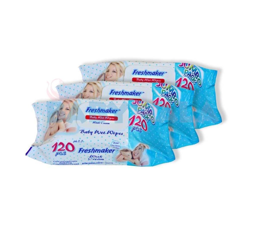 Freshmaker Wipes 120pcs