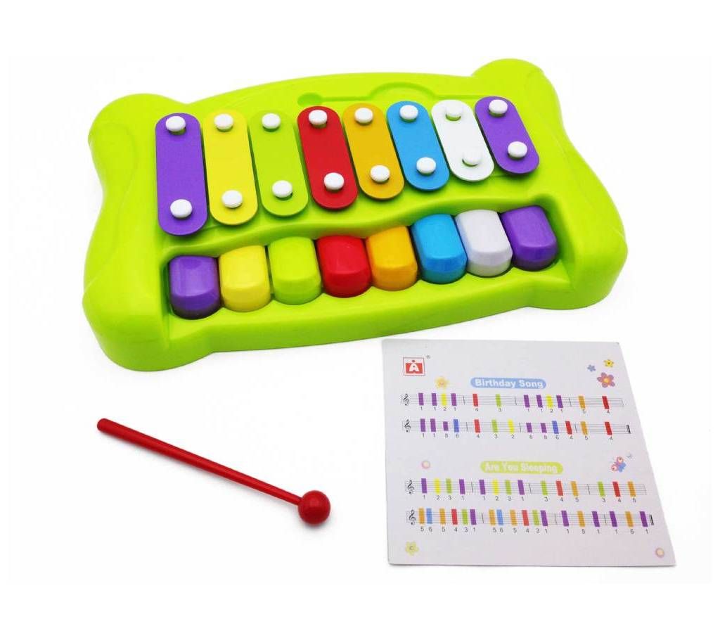 2-in-1 Xylophone/Piano toy 