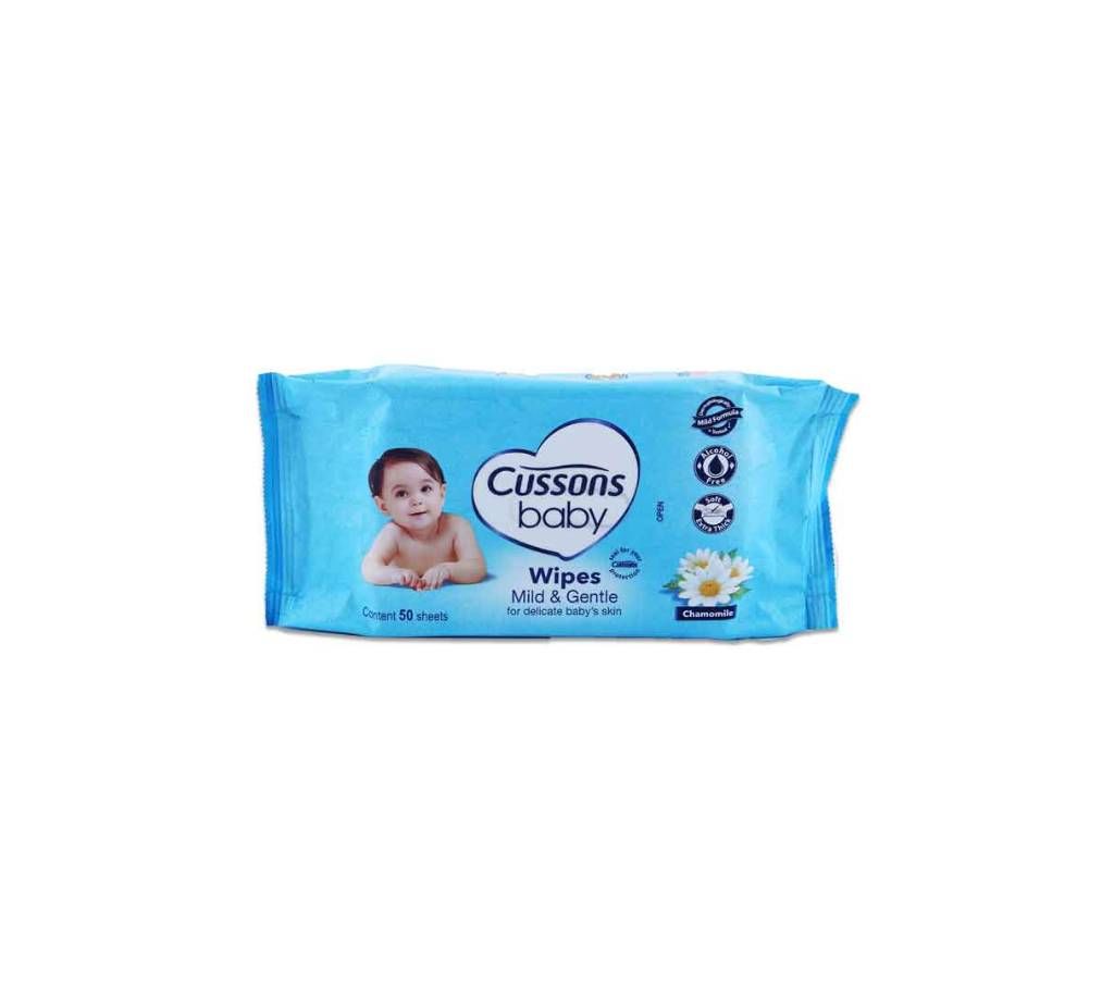 CUSSONS BABY Wipes Mild And Gentle 50's - Indonesia 